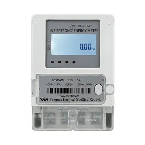 Single-phase Electronic Energy Meter(With 485 Communication,Remote Connect/Disconnect)