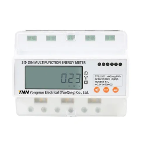 Three-phase Din Rail-type Tariff Control Energy Meter 4G