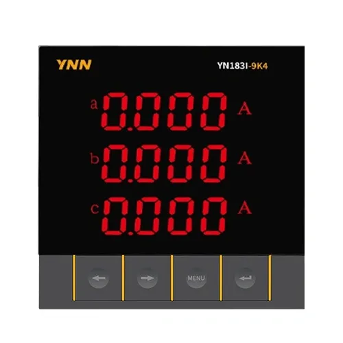 Digital Display Smart Three-phase Ammeter