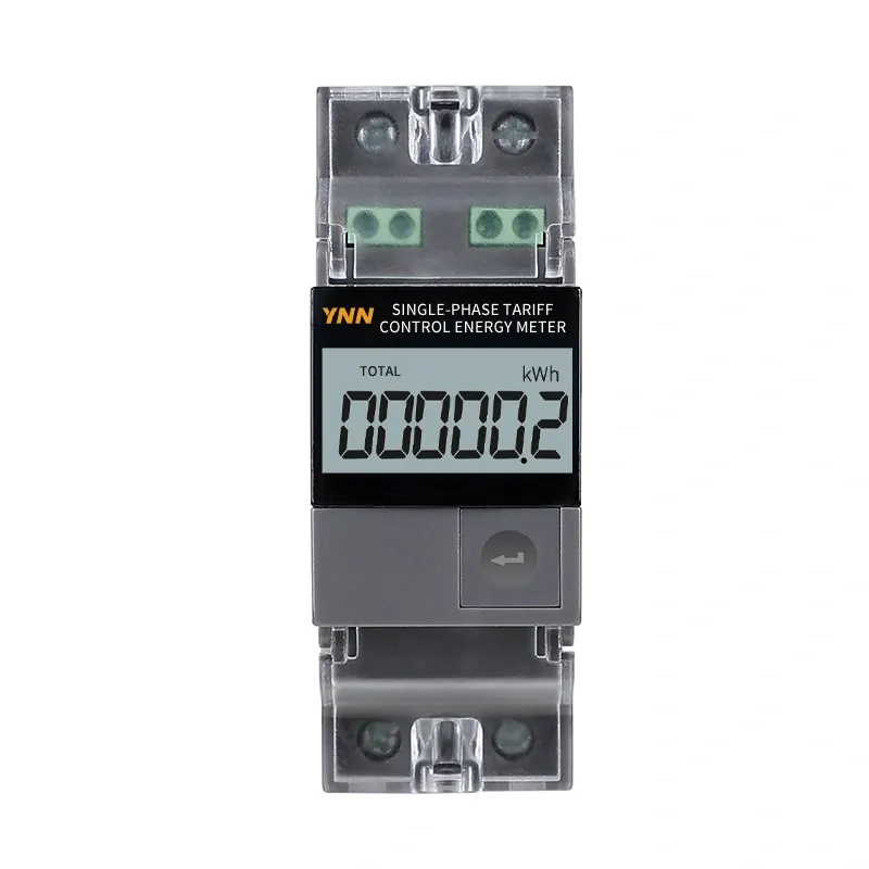 Single-phase Din Rail Type Tariff Control Energy Meter(2P)